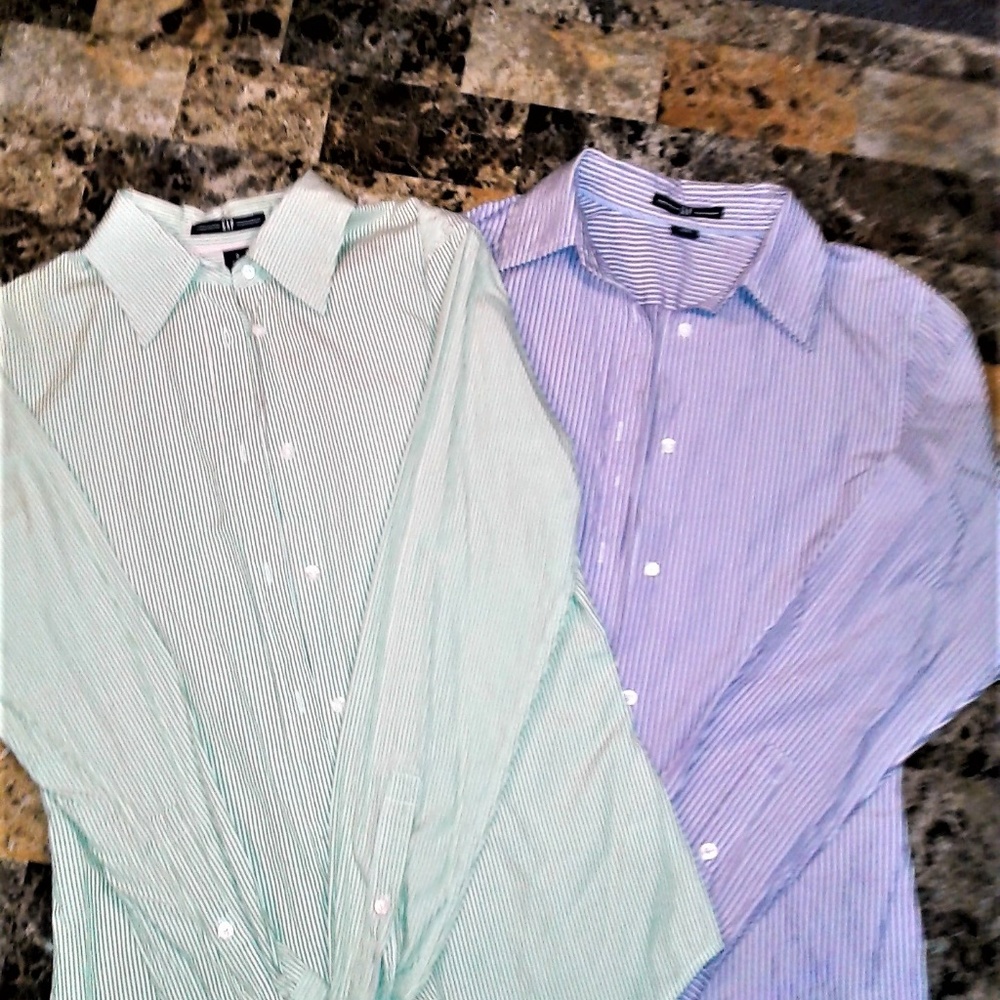 2 GAP DRESS SHIRT BUNDLE - Picture 1 of 4
